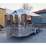 Food Trailer Factory - Stainless Steel Hotdog Trailer