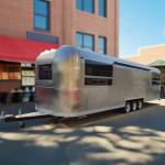 Food Trailer Manufacturer - Mobile Bar Ice Cream Cart