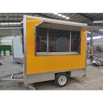 BBQ Food Truck Manufacturer - Mobile Trailer Big Wheels