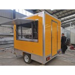 BBQ Food Truck Manufacturer - Mobile Trailer Big Wheels