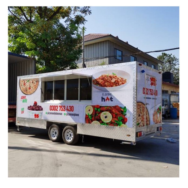 Mobile Food Truck Supplier - 2023 Hot Selling Kitchen Trailer