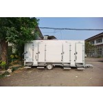 Portable Toilet Factory - Sliding Door Shower Cabin