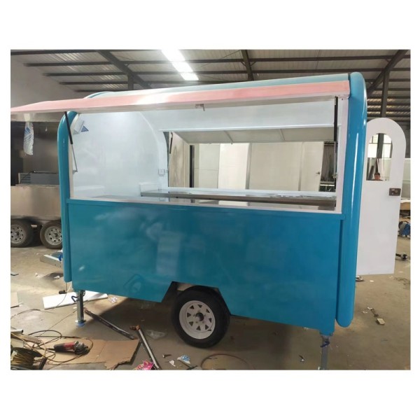 Food Trailer Factory - Double Sides Cotton Candy Truck