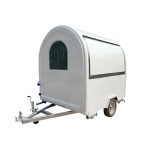 Food Trailer Manufacturer - Germany BBQ Hamburger Trailer