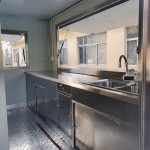 Mobile Kitchen Manufacturer - Stainless Steel Square Trailer