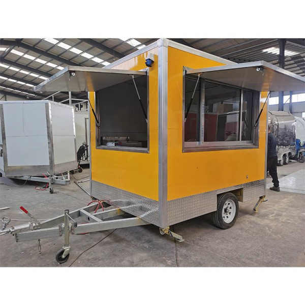 Ice Cream Trailer Manufacturer - New Design Technology Truck