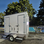 Portable Toilet Supplier - Modern Restroom Trailer