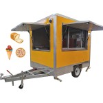 Ice Cream Trailer Manufacturer - New Design Technology Truck