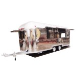 Mobile Coffee Cart Factory - Small BBQ Europe Cart
