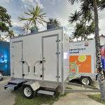 Portable Toilet Supplier - Modern Restroom Trailer