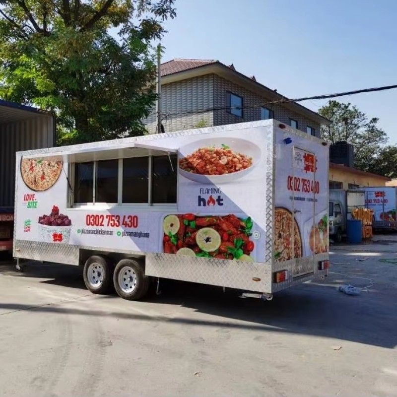 Food Truck Factory - Big Mobile Kitchen Trailer Full Equipment