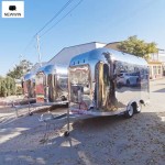 Food Trailer Manufacturer - Stainless Steel Ice Cream Truck