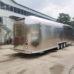Food Trailer Factory - Stainless Steel Trike Trailer