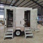Portable Toilet Supplier - Modern Restroom Trailer