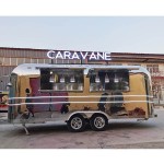 Food Trailer Factory - Stainless Steel Hotdog Trailer
