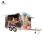 Food Trailer Manufacturer - Stainless Steel Ice Cream Truck