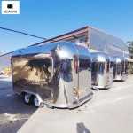 Food Trailer Manufacturer - Stainless Steel Ice Cream Truck