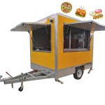 BBQ Food Truck Manufacturer - Mobile Trailer Big Wheels