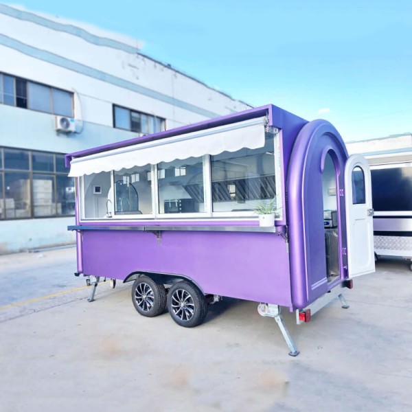 Food Van Manufacturer - BBQ Burger Pizza Truck