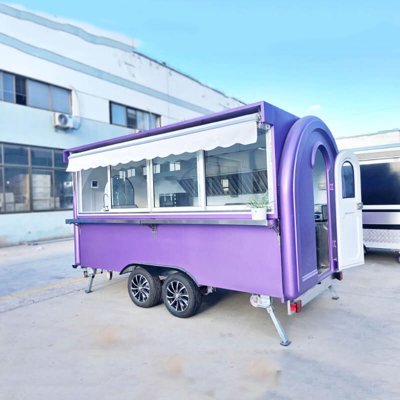Food Van Manufacturer - BBQ Burger Pizza Truck