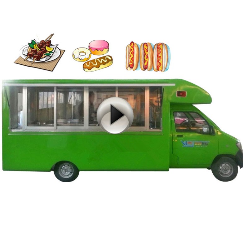 Food Trailer Supplier - Ice Cream Crepe Machine