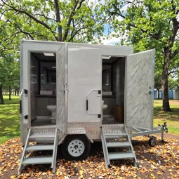 Mobile Bathroom Manufacturer - Container Park Toilet