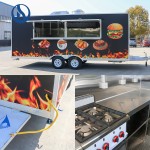 Food Truck Supplier - Custom Outdoor Street Food Kiosk Van