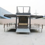 Mobile Trailer Supplier - Custom Double Decker Restaurant Trailer