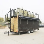 Mobile Kiosk Manufacturer - Double Decker Street Restaurant Truck