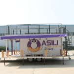 Food Truck Manufacturer - Double Decker Mobile Bar Trailer