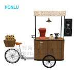 Mobile Cart Manufacturer - Fashion Outdoor Ice Cream Push Cart