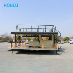 Mobile Bar Factory - Hot Selling Double Decker Driving Food Truck