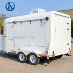 Food Trailer Supplier - Custom Coffee Ice Cream Concession Truck