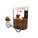 Food Cart Supplier - China Made Coffee Bike Hot Dog Cart