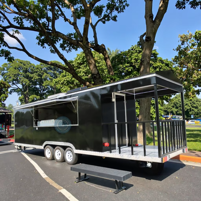 Catering Trailer Factory - Park Street Large Dining Truck with Cooler