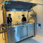 Mobile Kiosk Supplier - Donuts Juice Breakfast Coffee Kiosk