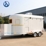 Food Trailer Supplier - Custom Coffee Ice Cream Concession Truck