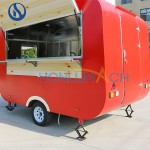 Food Trailer Manufacturer - Vintage Coffee Ice Cream Hotdog Trailer