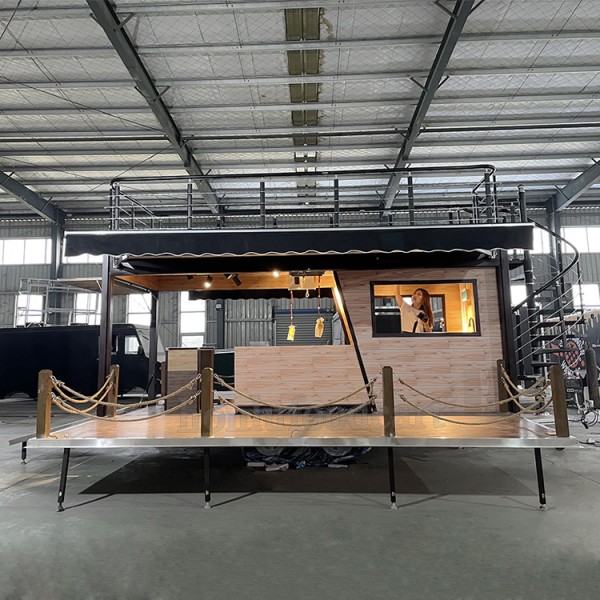 Food Truck Supplier - Double Decker Bus with Deep Fryers