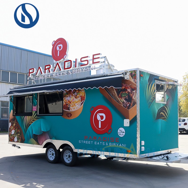 Mobile Food Truck Supplier - NSF CE DOT Certified Commercial Food Truck