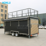 Mobile Bar Factory - Hot Selling Double Decker Driving Food Truck