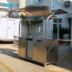 Mobile Kiosk Supplier - Donuts Juice Breakfast Coffee Kiosk