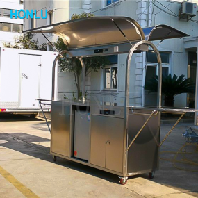 Mobile Kiosk Supplier - Donuts Juice Breakfast Coffee Kiosk