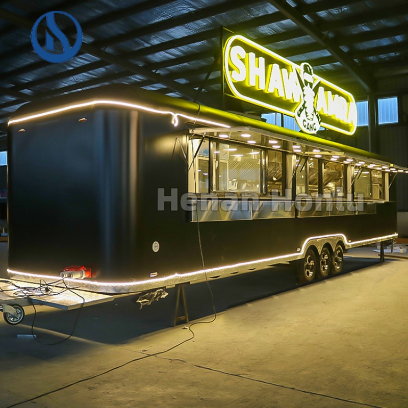 Mobile Food Truck Manufacturer - 36ft Custom Oversize Food Truck
