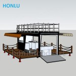 Mobile Cart Factory - Double Deck Coffee Shop Food Trailer