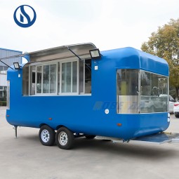 Mobile Food Truck Supplier - 2025 Hot Dog Cart Coffee Trailer