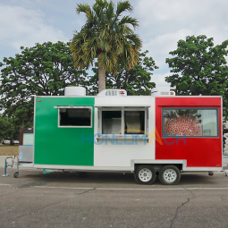 Mobile Kitchen Factory - 18FT Pizza Food Truck with Oven