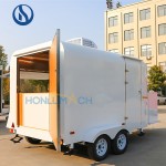 Food Trailer Supplier - Custom Coffee Ice Cream Concession Truck