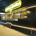 Mobile Food Truck Manufacturer - 36ft Custom Oversize Food Truck