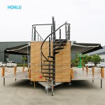 Food Cart Manufacturer - Custom Foldable Portable Coffee Cart